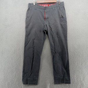 Under Armour Pants Mens 34x32‎ Gray Performance Chino Medium Weight